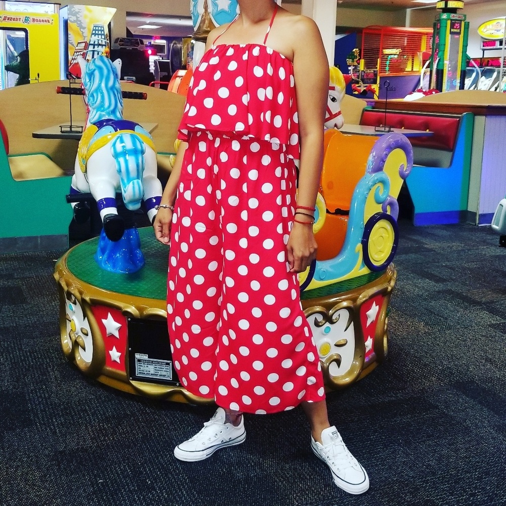 Polkadot jumpsuit